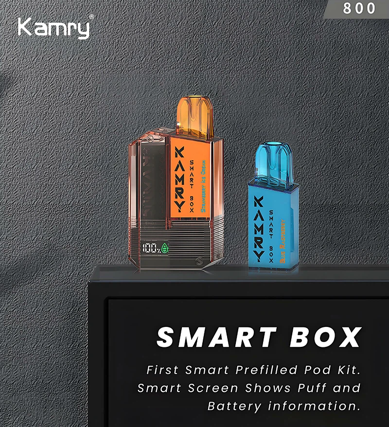 Kamry Smart Box Uzavřený systém Vape 800 Puffs