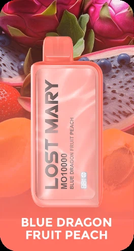 Lost Mary MO10000-Blue Dragon Fruit Peach