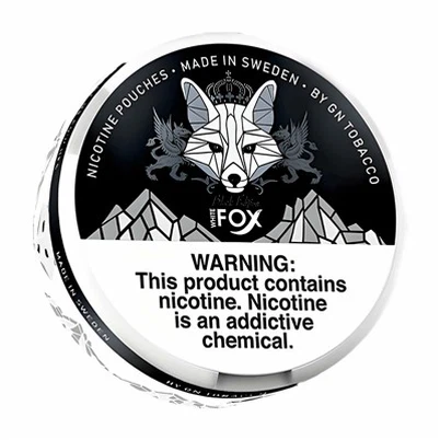 White Fox Black Nikotinové sáčky